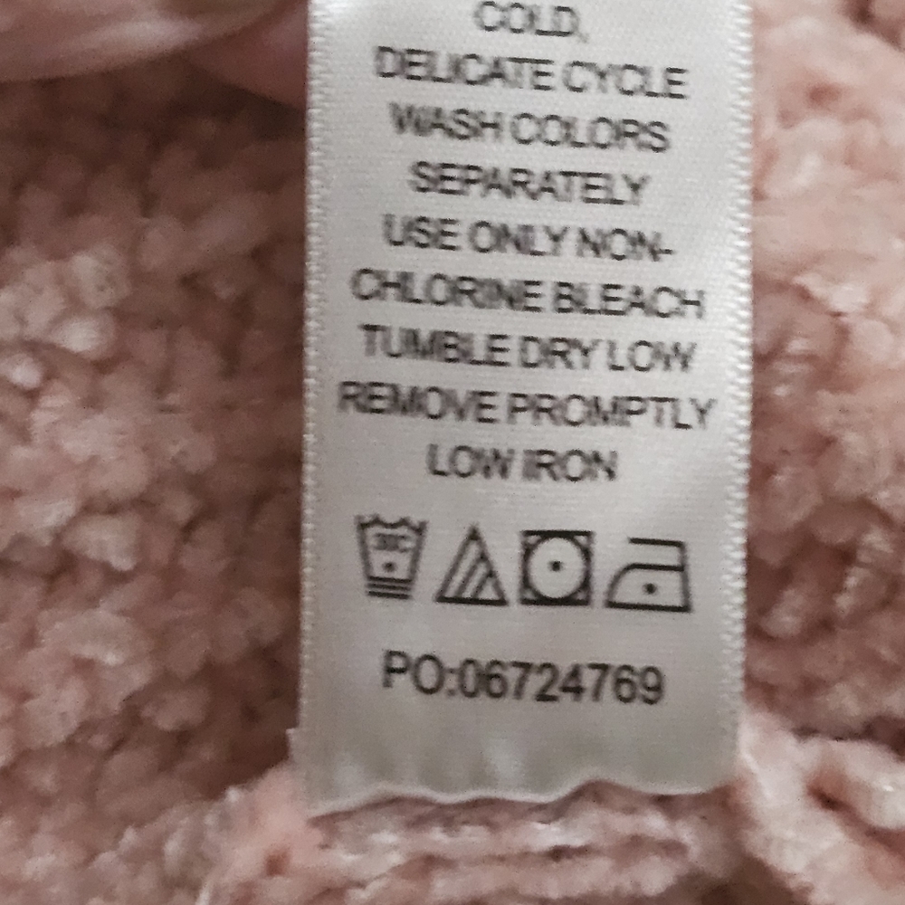 ellos Blush Pink Cowl Neck Sweater - Picture 5 of 5